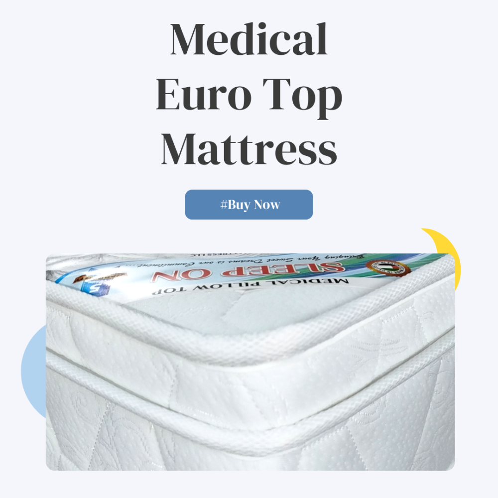 Medical Euro Top Mattress White